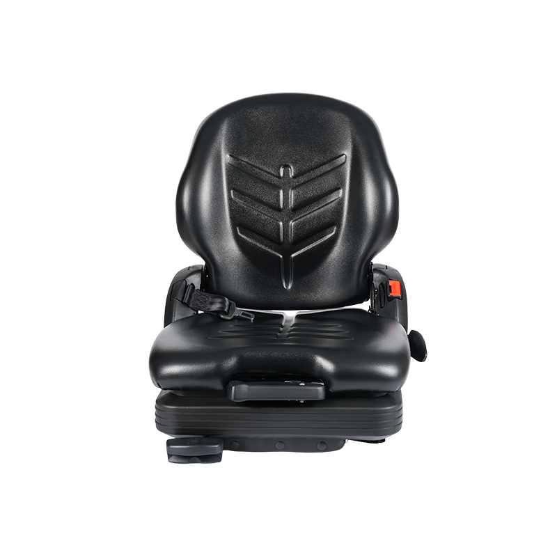BF16 Niskoprofilno vinilno zamjensko mehaničko ovjesno sjedalo za opremu za viličare za rukovanje materijalom - crno s EN13490 IT1+IT2
