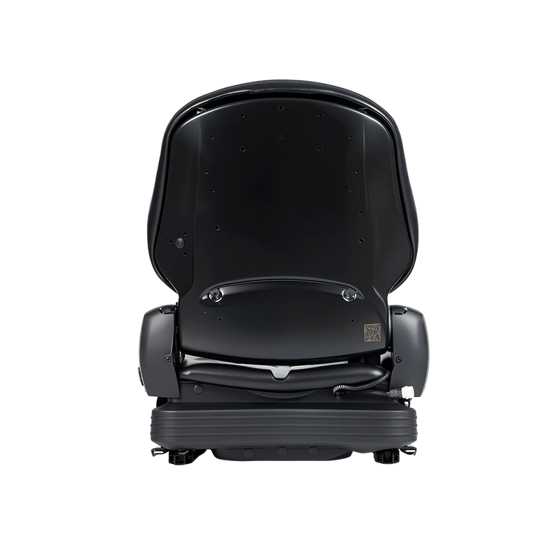 BF16 Niskoprofilno vinilno zamjensko mehaničko ovjesno sjedalo za opremu za viličare za rukovanje materijalom - crno s EN13490 IT1+IT2