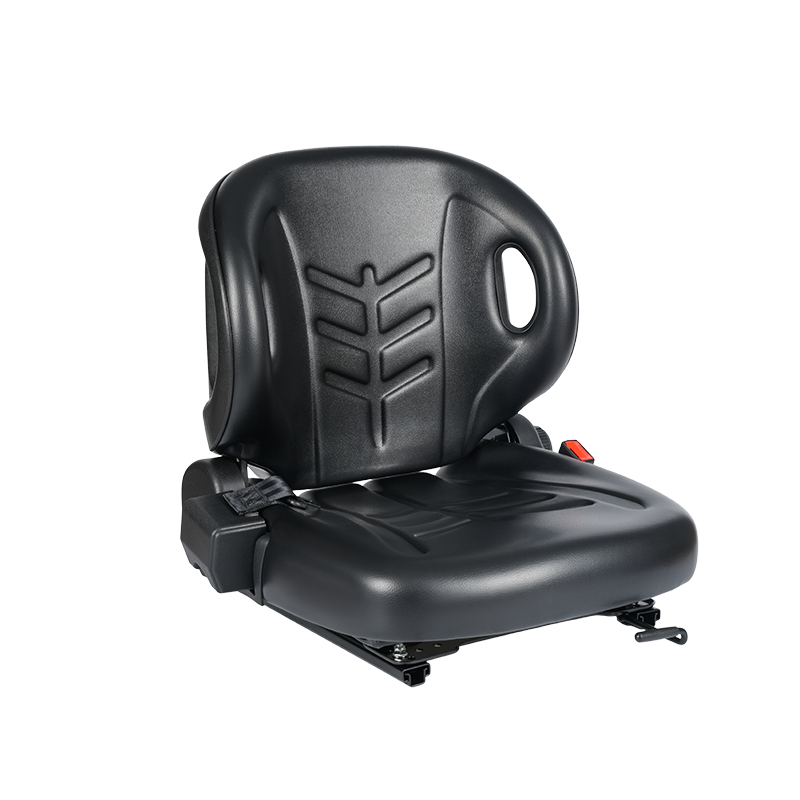 BF2-2 Universa Sjedalo operatera s električnim slagačem - Vodootporno crno presvučeno PVC rastezljivom tkaninom u 4 smjera s prekidačem OPS senzora i podesivim naslonom za leđa Kompatibilno s Hangcha, Toyota